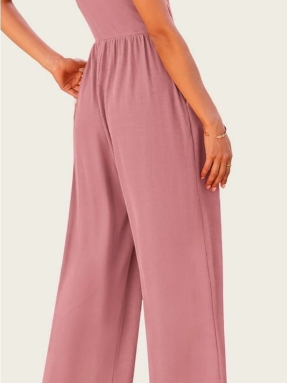 Sleeveless Maxi Dress in Dusty Rose - Picture 10 of 11